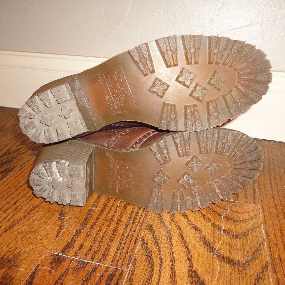 Vintage DR. MARTENS Heel Leather Women's Brogues/Oxfords Size 6 UK doc 90s - Picture 8 of 12